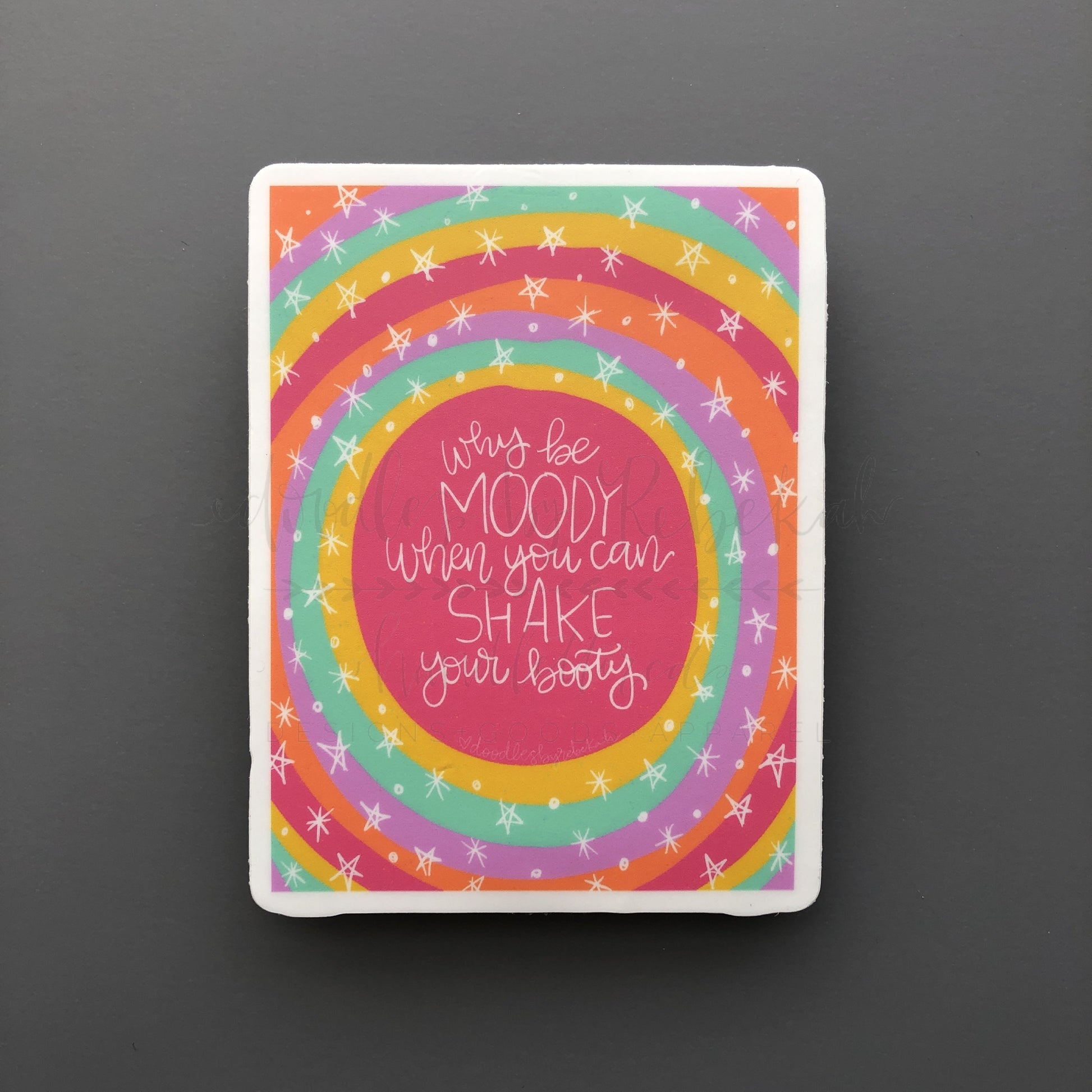 Moody Booty Sticker - Sticker