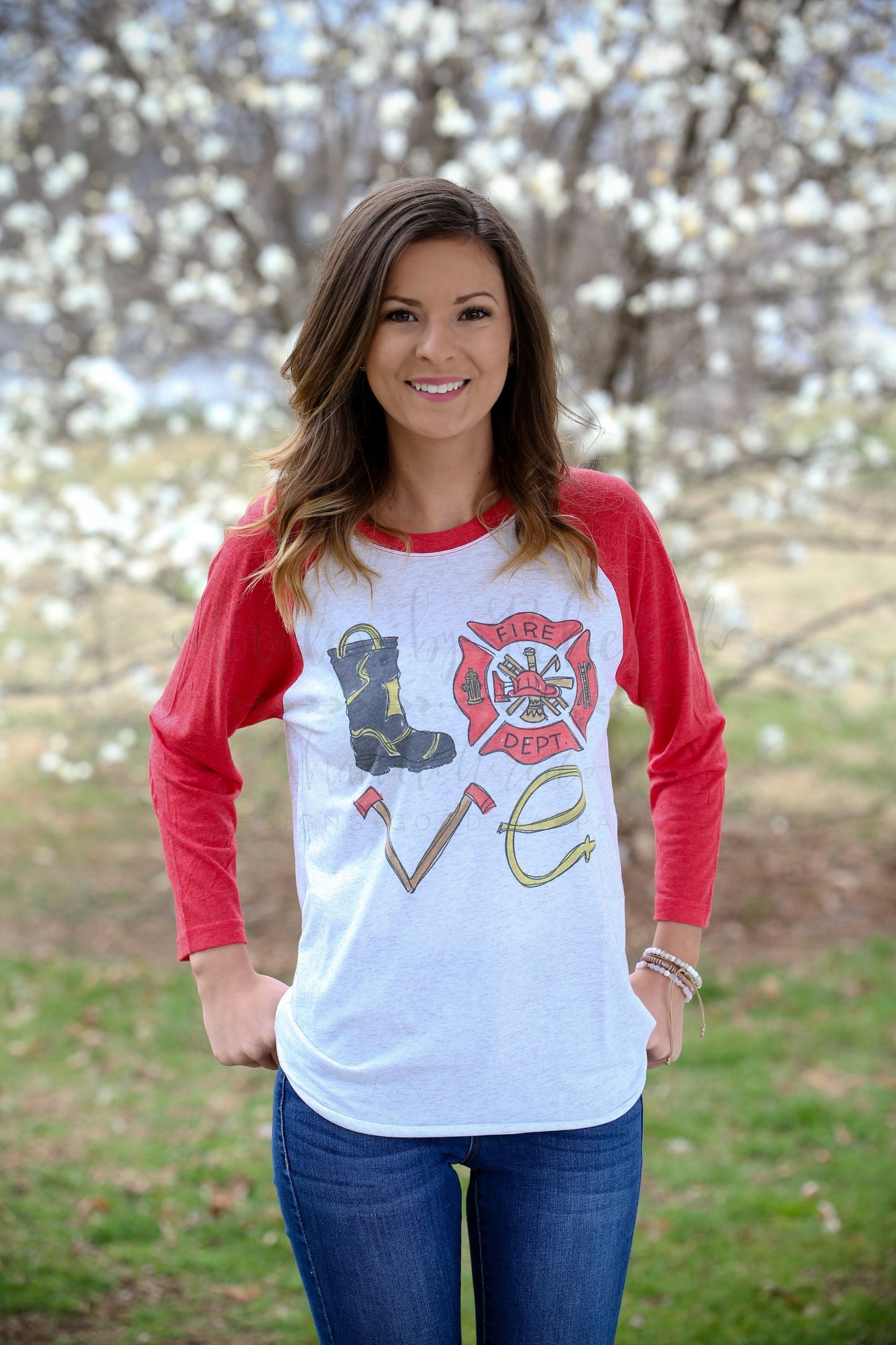LOVE Firefighter - Tees