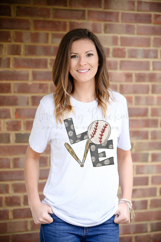 LOVE Baseball Tee - Tees