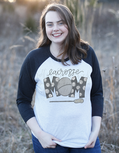 Lacrosse Mom Raglan