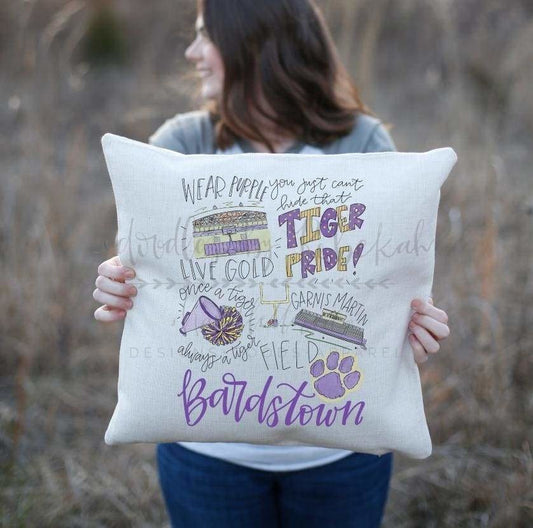 Bardstown High School Pride Pillow