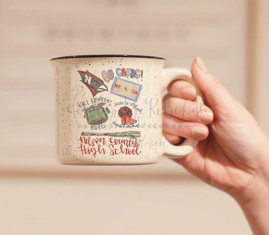 Nelson County High School Pride Coffee Mug