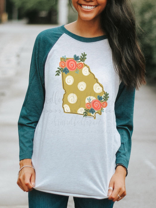 Georgia Floral Dot