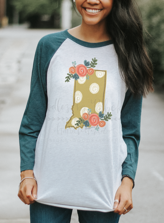 Indiana Floral Dot
