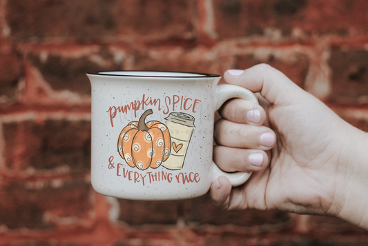 Pumpkin Spice & Everything Nice Coffee Mug
