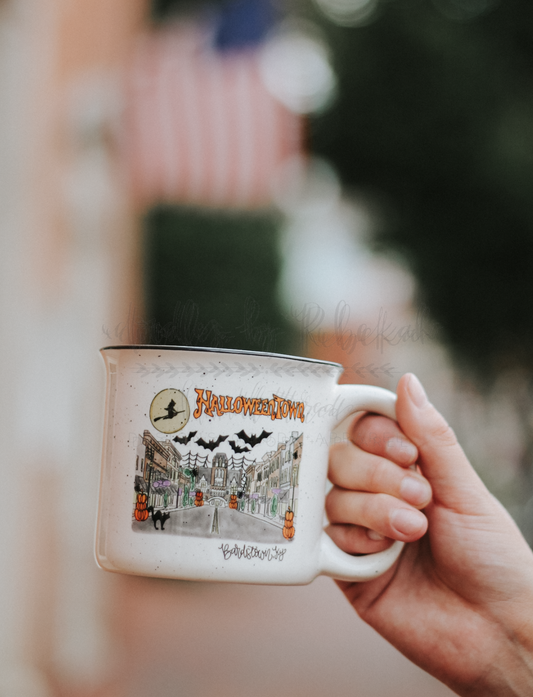 Halloweentown Coffee Mug- Multiple Cities Available!