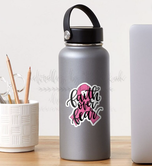 Faith Over Fear Sticker