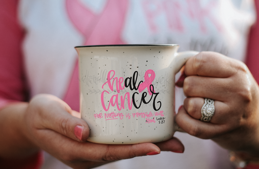 He Can Heal Cancer Coffee Mug