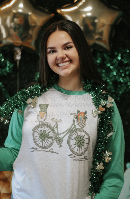 St. Paddy's Bike Raglan