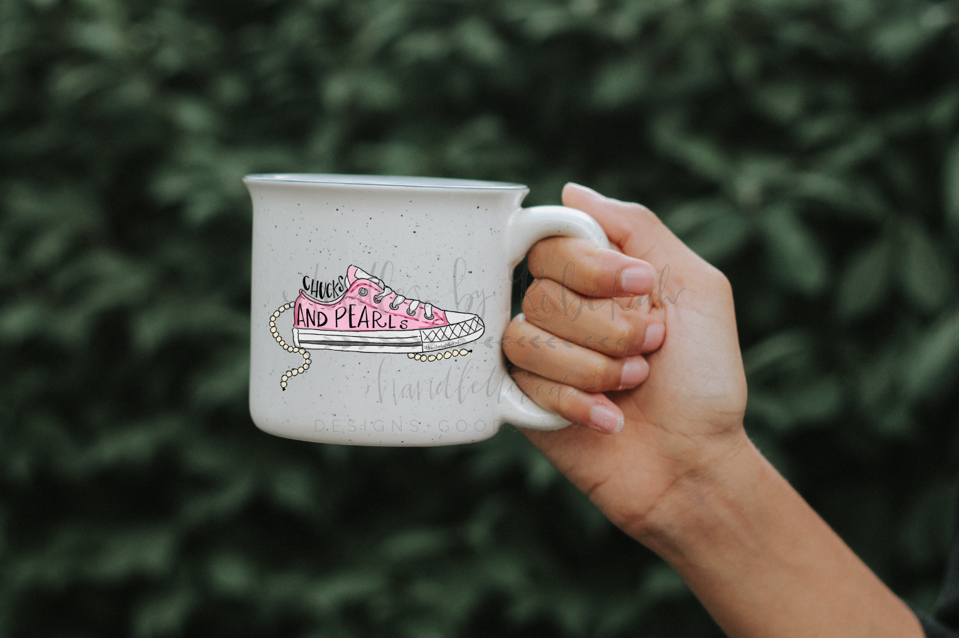 Chucks and Pearls Coffee Mug