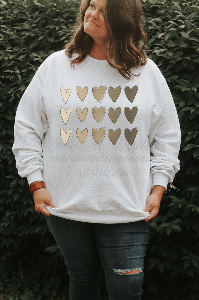 Ombre Hearts