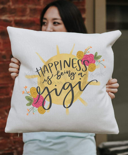 Happiness is being a *custom name* Pillow - Pillow
