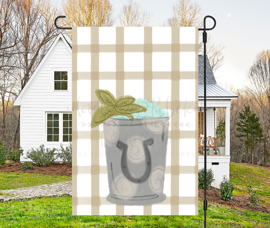 Mint Julep Garden Flag