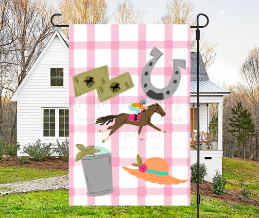 Derby Items Garden Flag