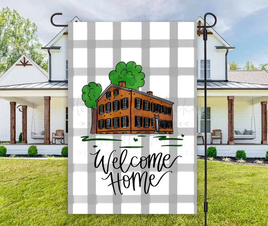 Welcome Home Garden Flag
