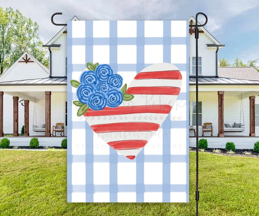 Floral Flag Garden Flag