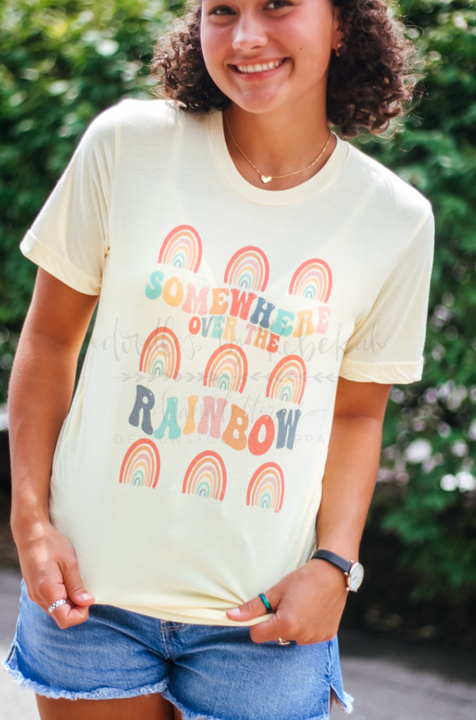 Somewhere Over The Rainbow Tee