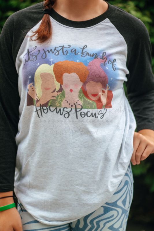 It's Just A Bunch of Hocus Pocus Raglan