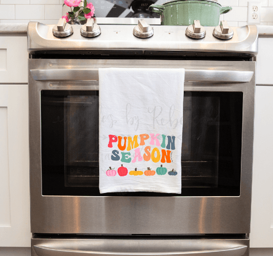 Pumpkin Season Tea Towel