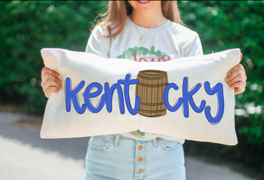 Kentucky Barrel Lumbar Pillow