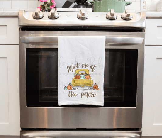 Meet Me At The Patch Tea Towel