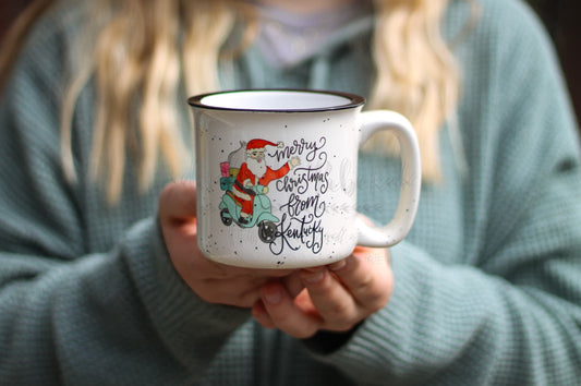 Merry Christmas From Kentucky Mug - Coffee Mug