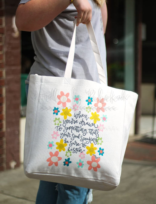 When You’re Drawn to Something Tote - Tote