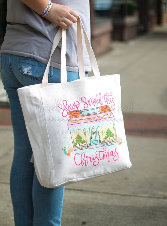Shop Small This Christmas Tote - Tote