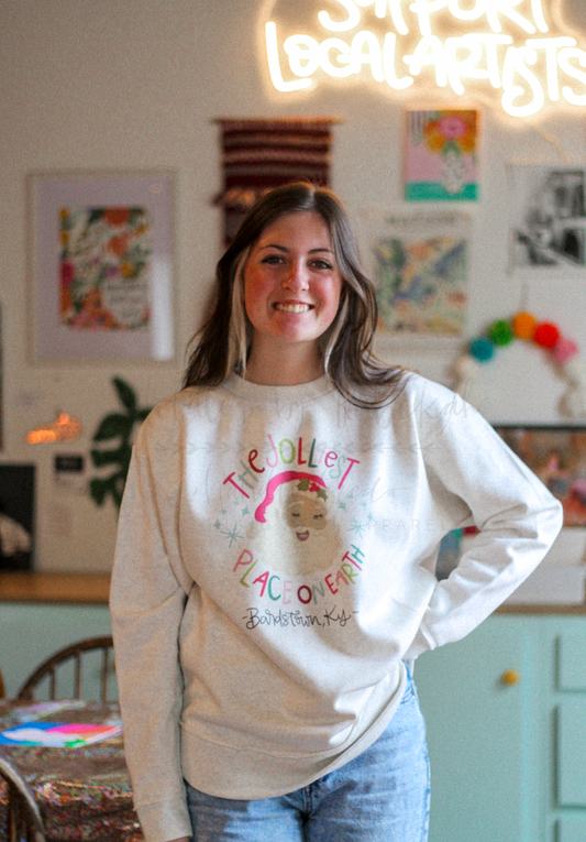 The Jolliest Place on Earth - Custom Town Sweatshirt & Tee