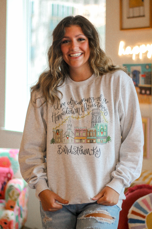 I'm Dreaming of a Hometown Christmas - Custom Town Sweatshirt & Tee