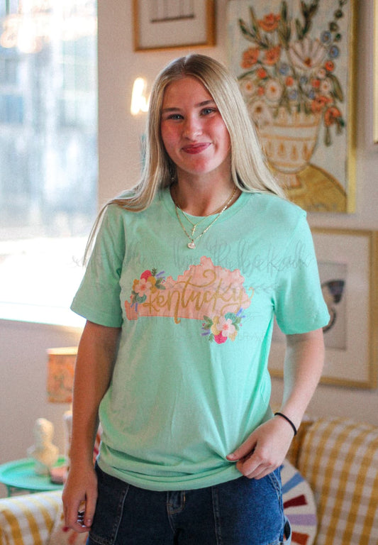 Kentucky State Floral Tee