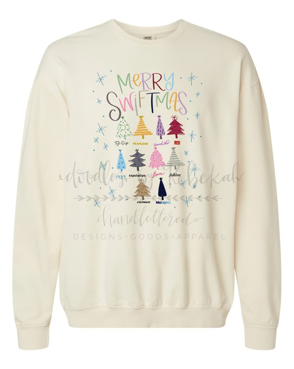 Merry Swiftmas Sweatshirt & Tee - Small / Ivory Sweatshirt - Tees
