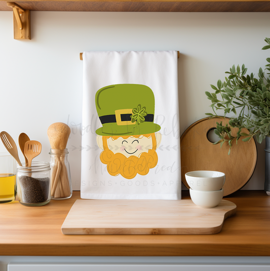 Leprechaun Tea Towel