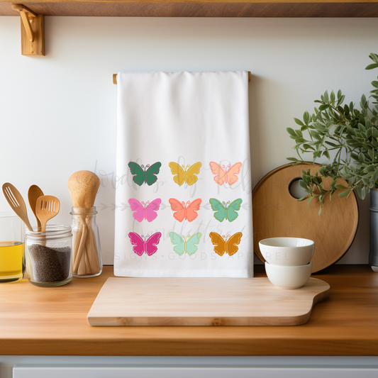 Butterfly Tea Towel