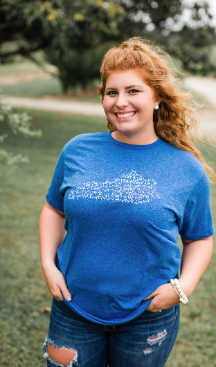 Hand Lettered LEXINGTON Kentucky Word Art Tee - Doodles by Rebekah