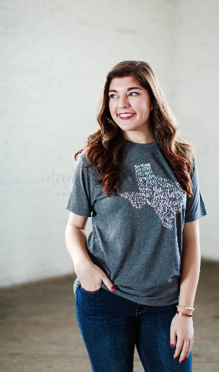 The Lone Star State Graphic Tee - Doodles by Rebekah