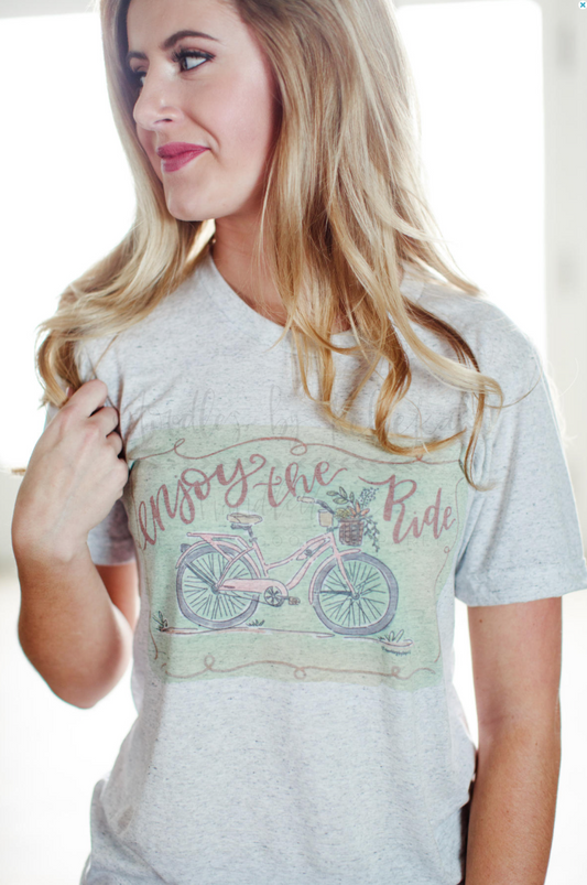 Enjoy the Ride Tee - Doodles by Rebekah