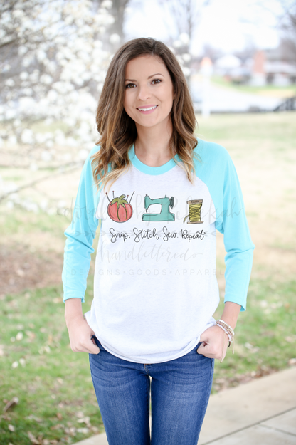 Snip. Stitch. Sew. Repeat - Tees