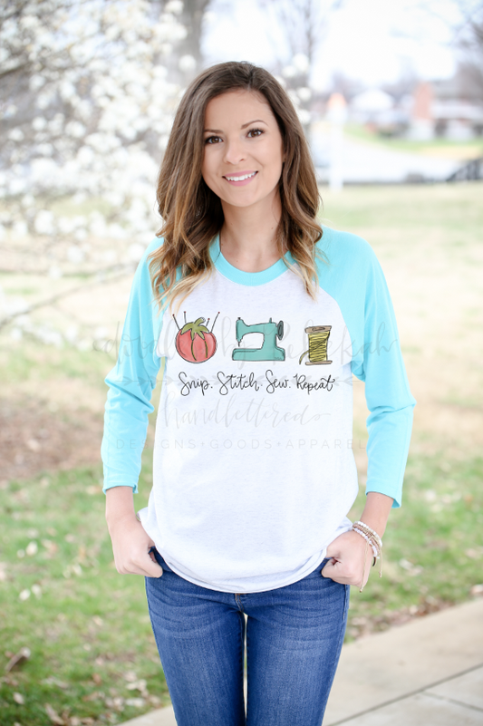 Snip. Stitch. Sew. Repeat - Tees