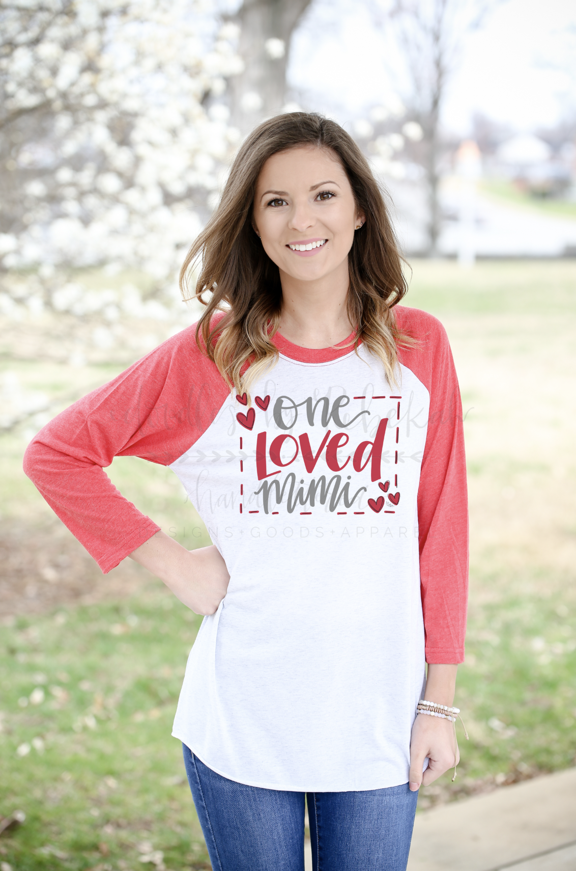 One Loved Grandma (Choose your own name) - Tees