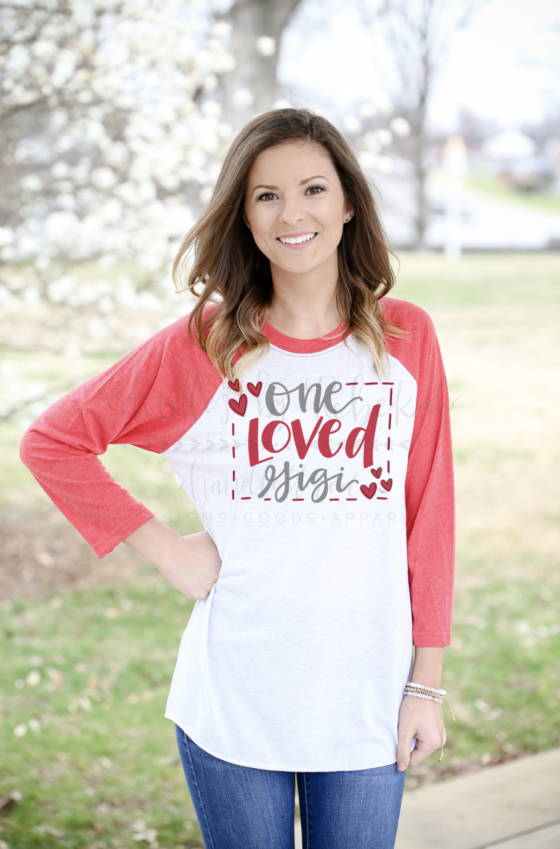 One Loved Grandma (Choose your own name) - Tees