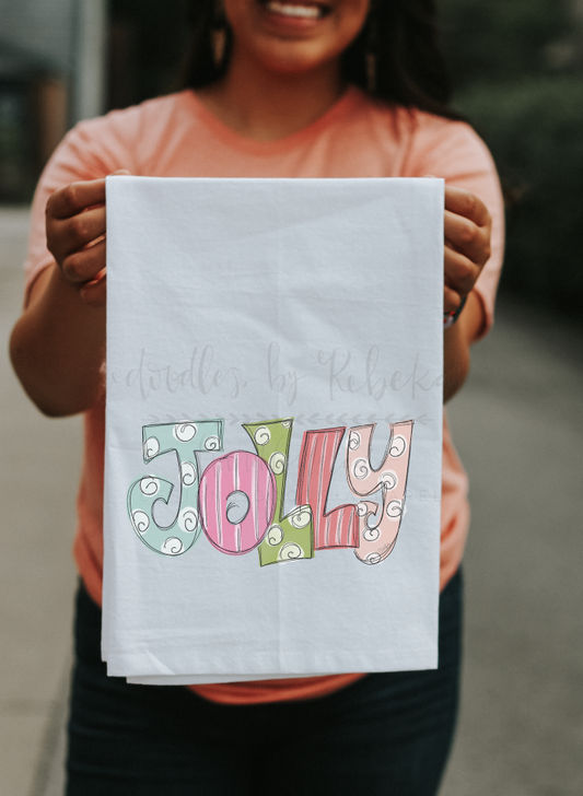 Jolly Tea Towel