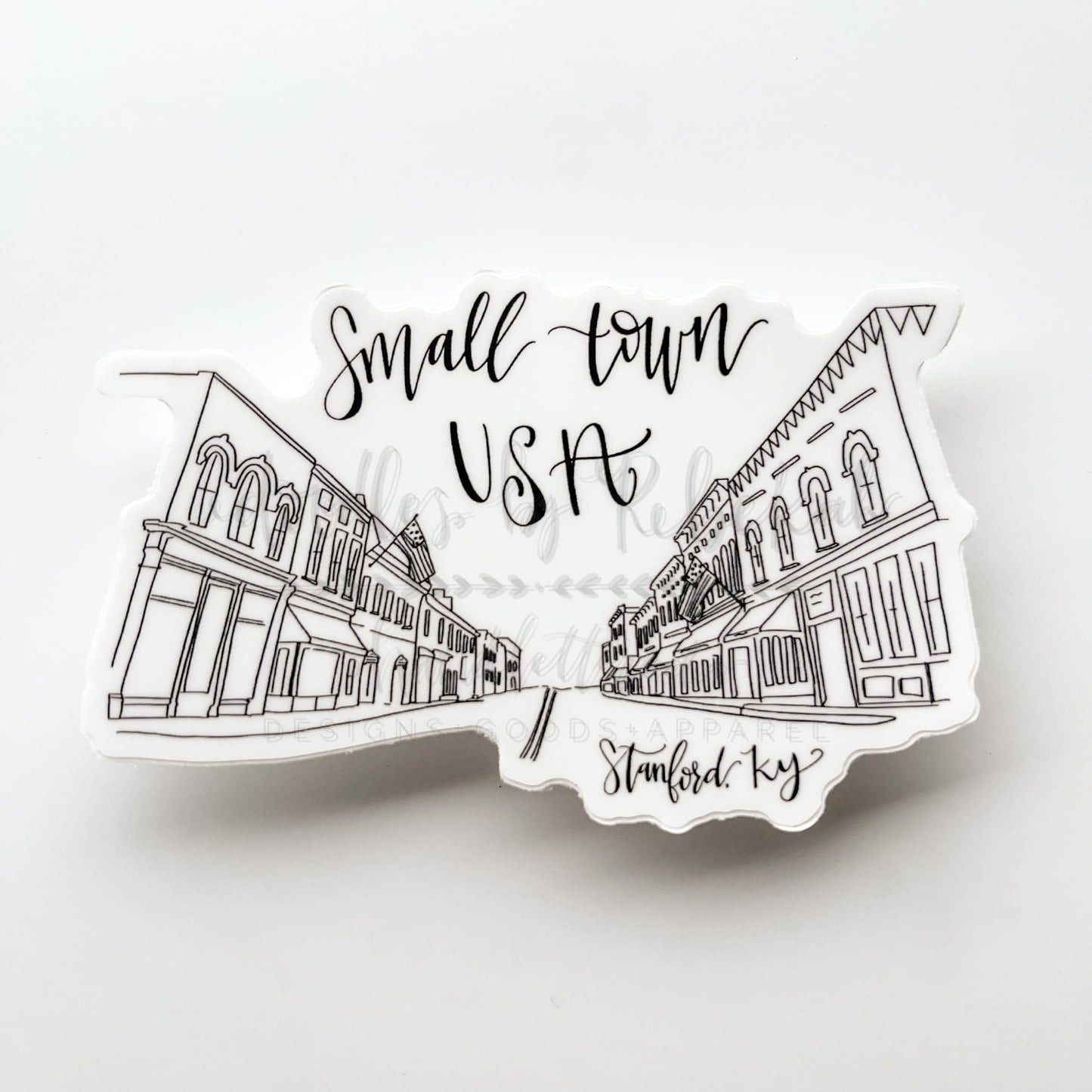 Small Town USA Stanford KY Sticker - Sticker