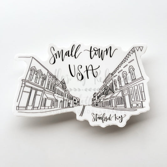 Small Town USA Stanford KY Sticker - Sticker