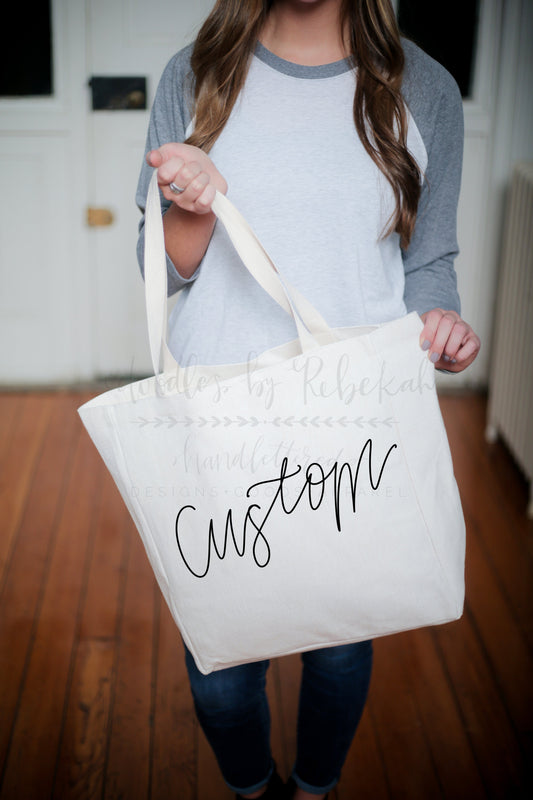 Custom Tote