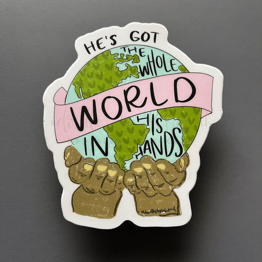 He's Got The Whole World Sticker