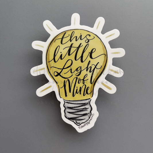 This Little Light of Mine Sticker