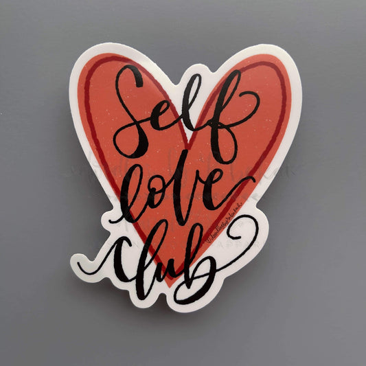 Self Love Club Sticker