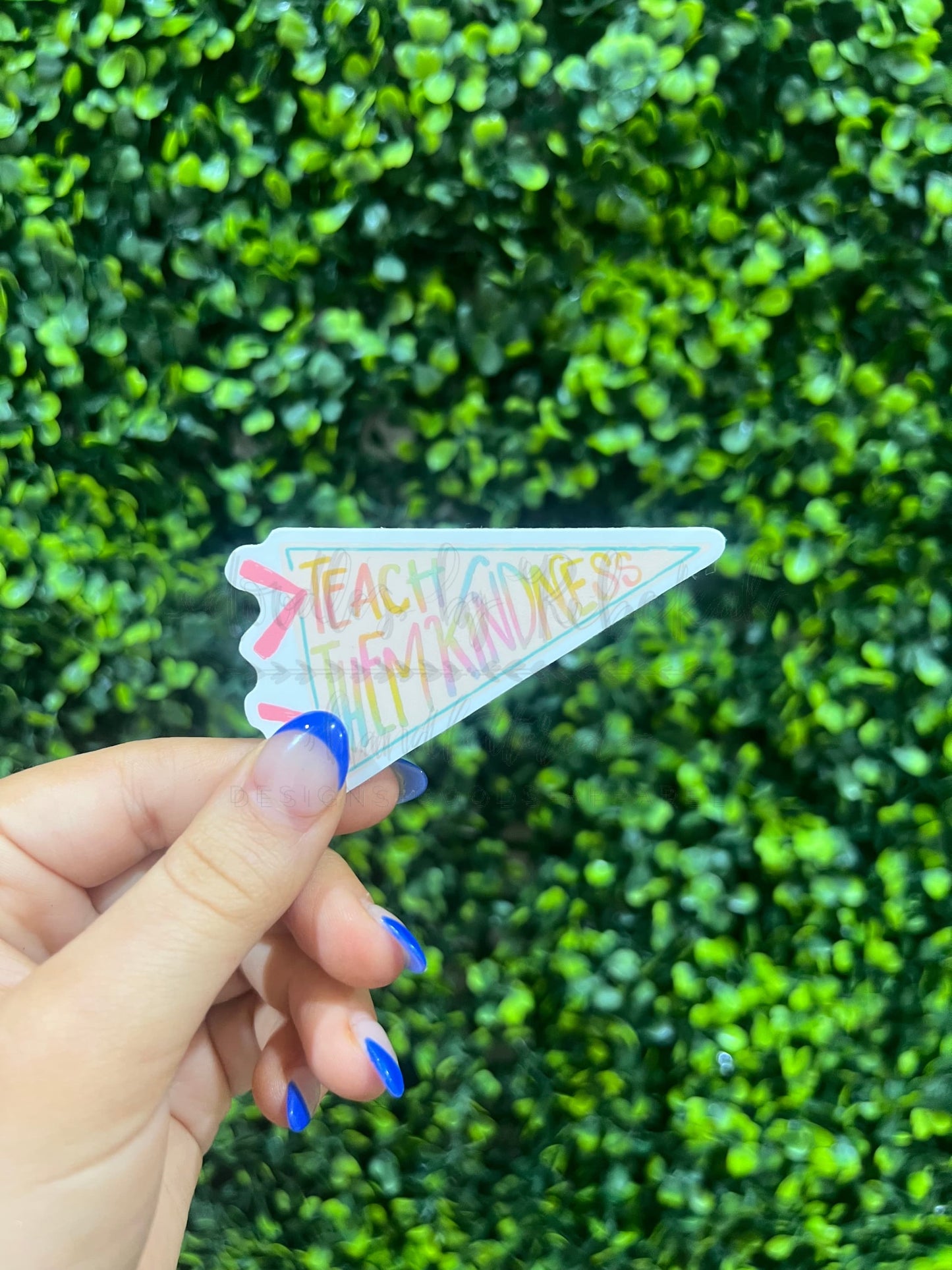 Teach Them Kindness Sticker - Sticker