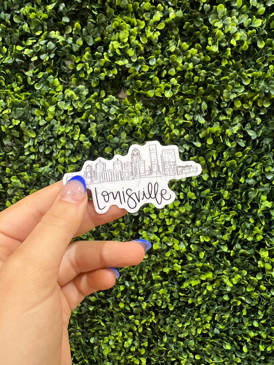 Louisville Skyline Sticker